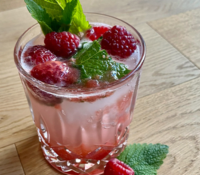 Limonade Framboise-Rhubarbe